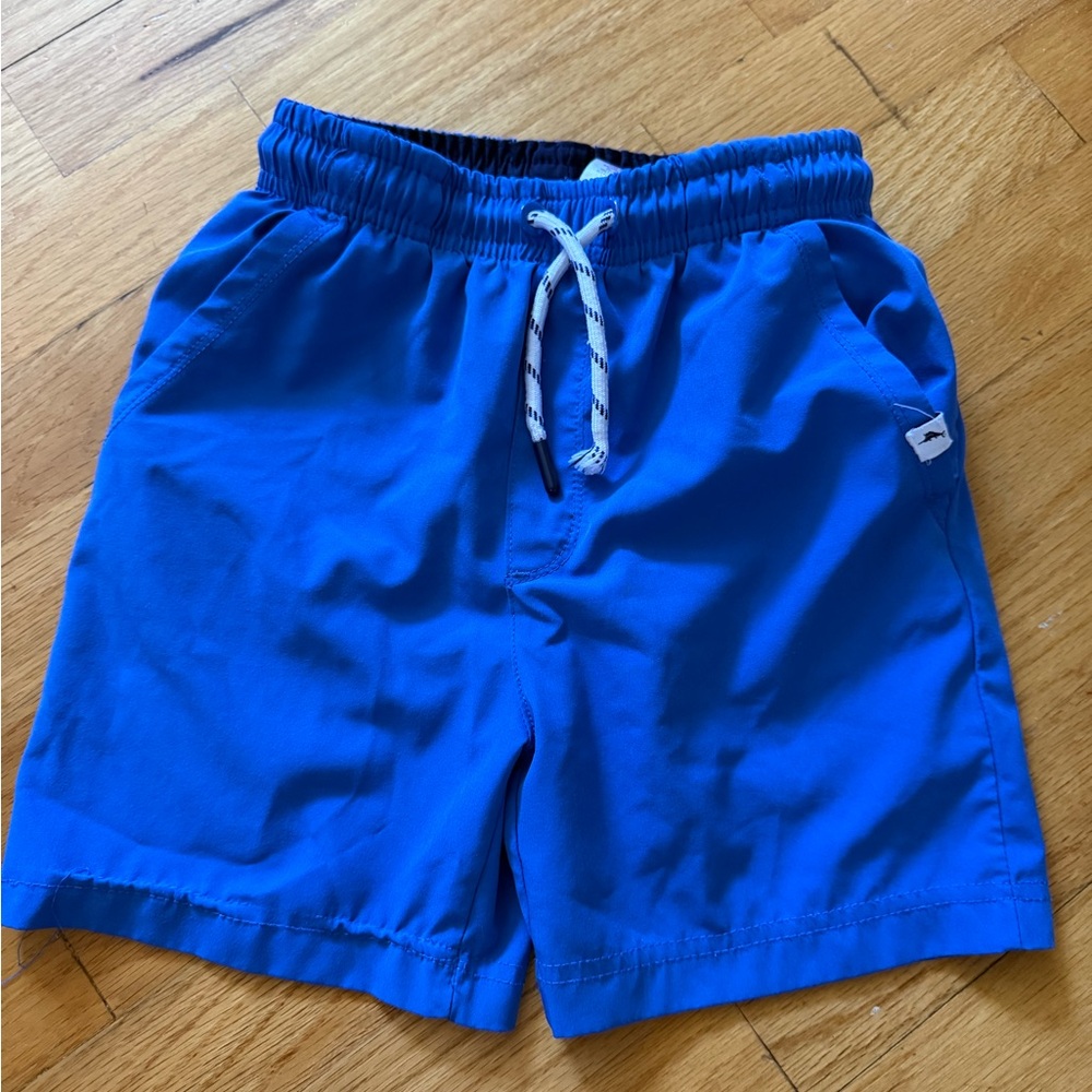 Tommy Bahama Navy Swim Shorts boys 5/6